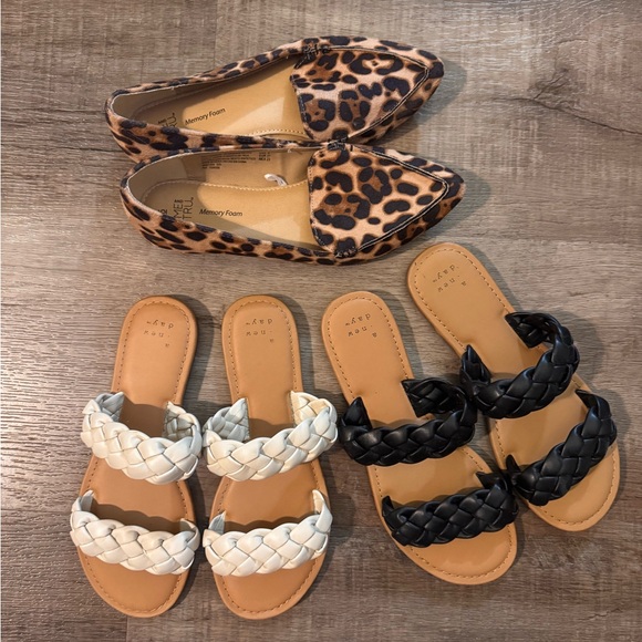 a new day Shoes - Size 6 women’s spring shoe bundle